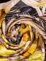 Esarfa Gold Flowers - imagine 2