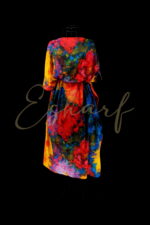 Rochie Tip Poncho Tropical