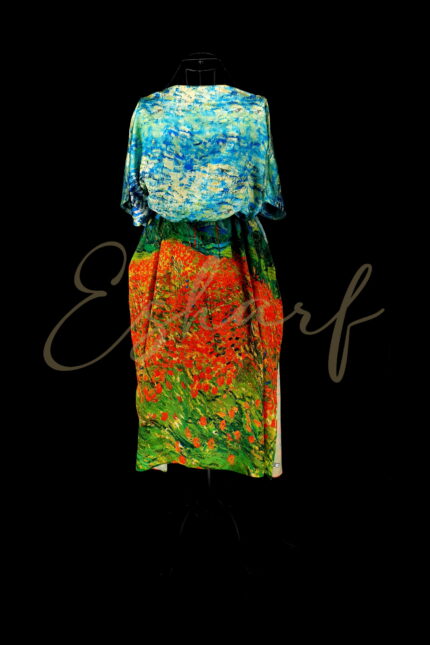 Rochie Tip Poncho SeaBreeze