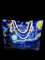 Geanta De Plaja Abstract Blue - imagine 2