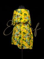 Set Poncho Si Geanta De Plaja Sunshine Citrus
