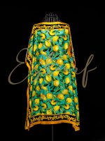 Set Poncho Si Geanta De Plaja Lemon Meadow - imagine 2