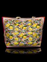 Set Poncho Si Geanta De Plaja Citrus Grove - imagine 3