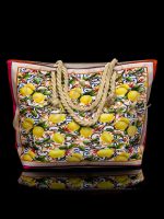 Set Poncho Si Geanta De Plaja Citrus Grove - imagine 4