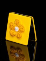 Set Esarfa si Oglinda Colors Yellow - imagine 3