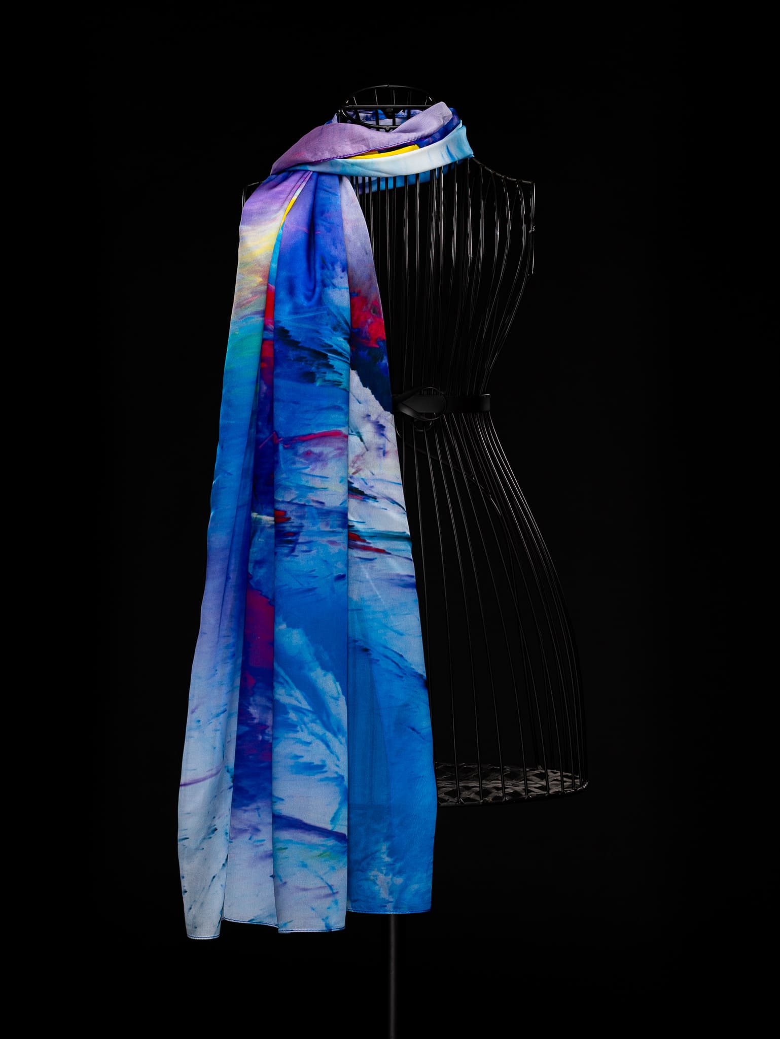 ZUZ_2478 Esarfa Waves Lorina - imagine 1