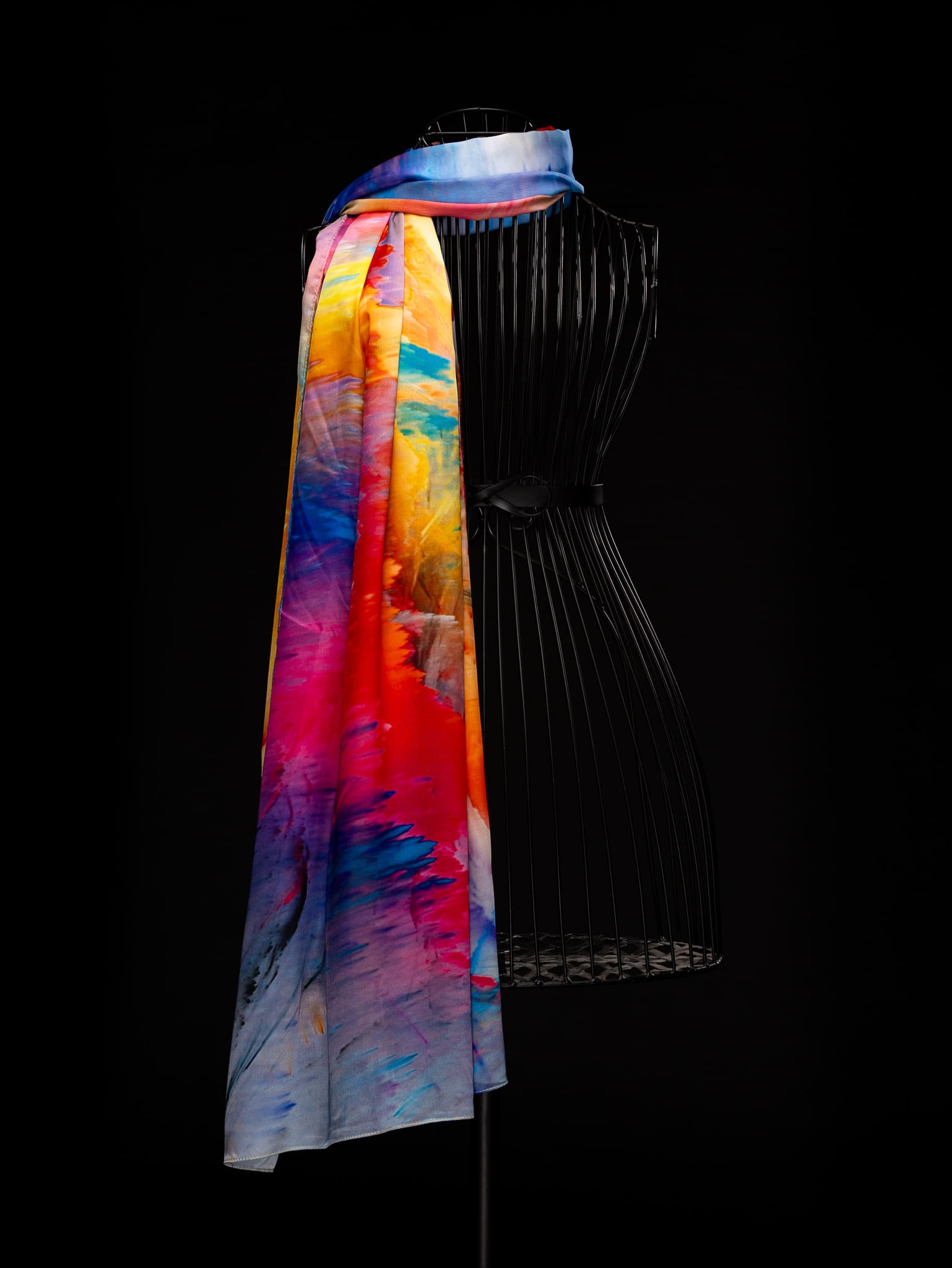 ZUZ_2482 Esarfa Waves Sat - imagine 1