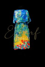 Rochie Tip Poncho Maple