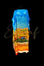 Rochie Tip Poncho Village - imagine 2
