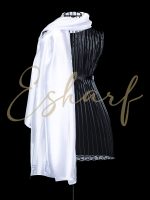 Esarfa Colors White