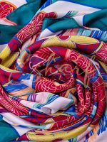 Esarfa Mandala Burgundy - imagine 2