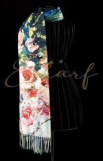 Set Esarfa Casmir Doua Fete Si Manusi Roses