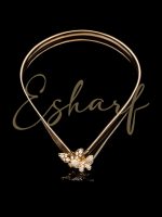 Curea Metalica Elastica Aurie Bruma