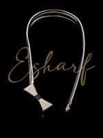 Curea Metalica Elastica Argintie Striella - imagine 2