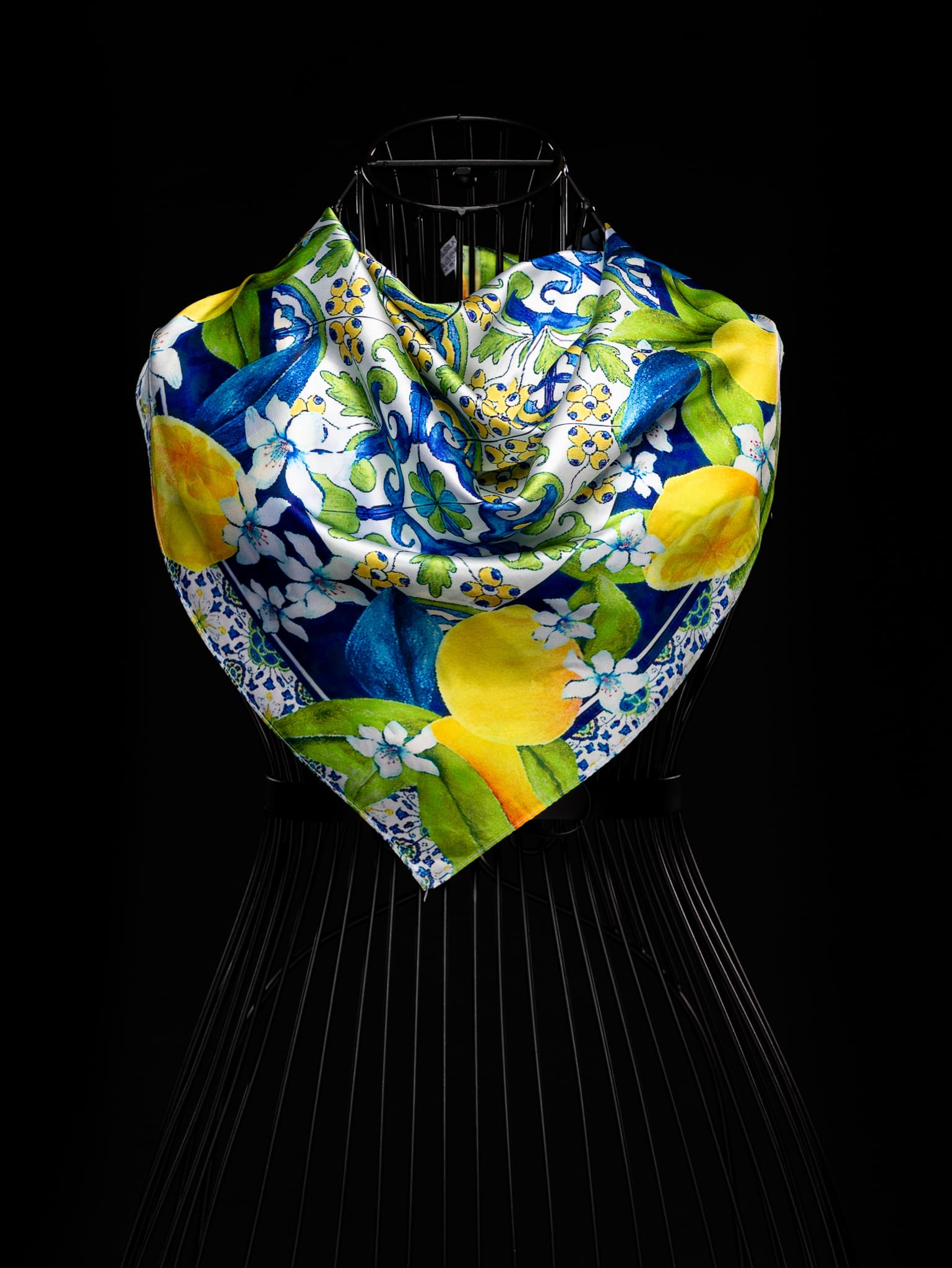 ZUZ_2504 Esarfa Patrata Velisse - imagine 1